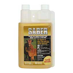 Saber Pour-on Insecticide for Beef Cattle & Calves  Merck